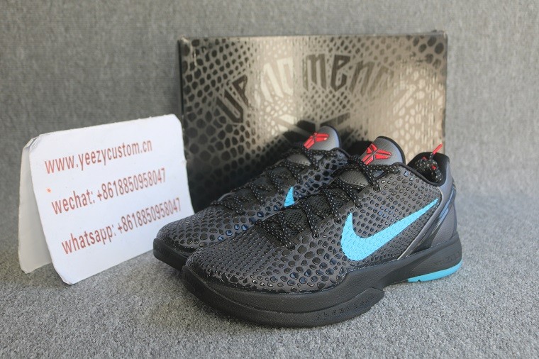 Authentic Nike Kobe 6 Dark Knight 