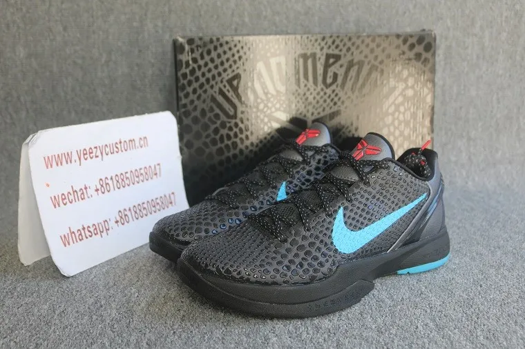 Authentic Nike Kobe 6 Dark Knight 
