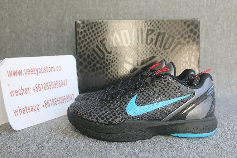 Authentic Nike Kobe 6 Dark Knight 