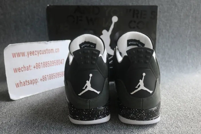 Authentic Air Jordan 4 Fear 2024 