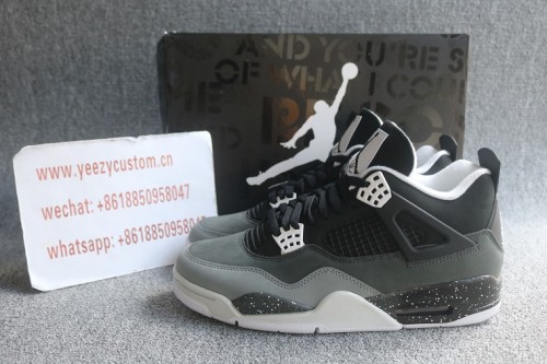 Authentic Air Jordan 4 Fear 2024 