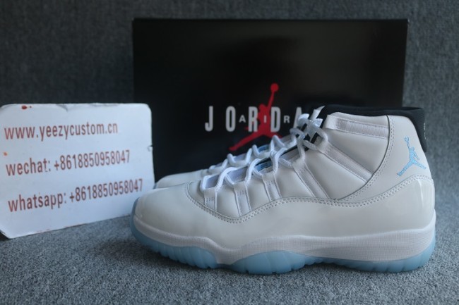 Authentic Air Jordan 11 Legend Blue 2024