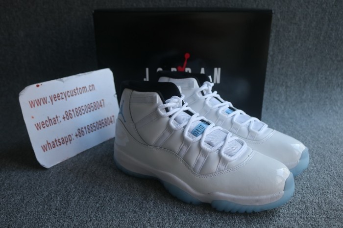 Authentic Air Jordan 11 Legend Blue 2024