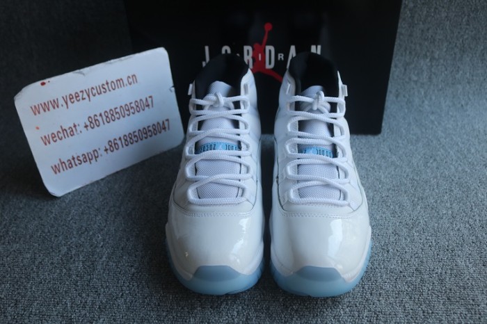 Authentic Air Jordan 11 Legend Blue 2024