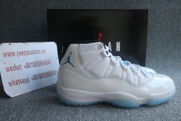 Authentic Air Jordan 11 Legend Blue 2024
