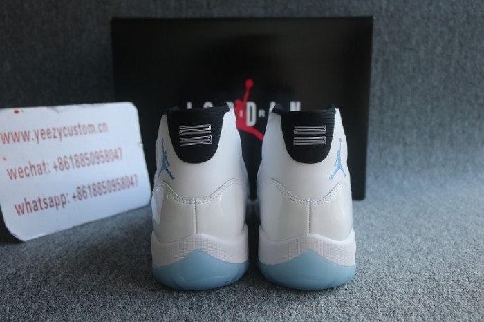 Authentic Air Jordan 11 Legend Blue 2024