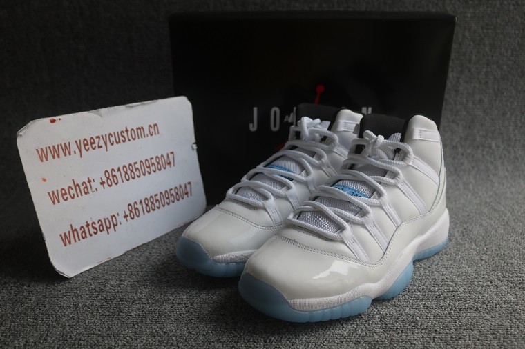Authentic Air Jordan 11 Legend Blue GS            