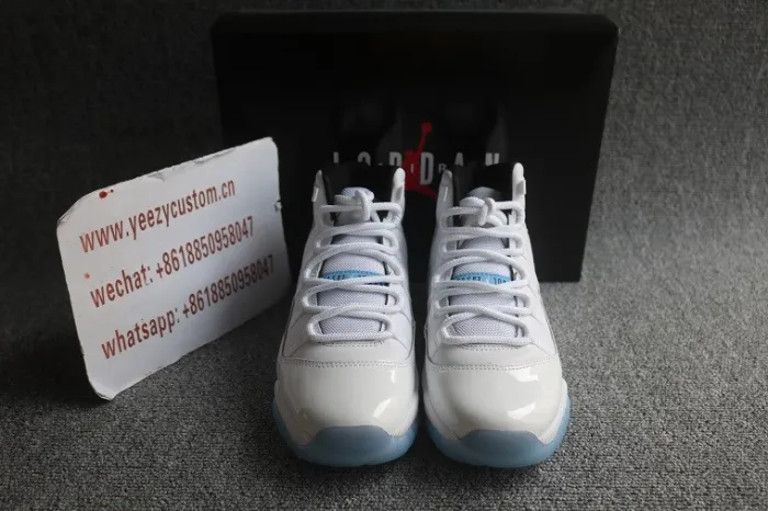 Authentic Air Jordan 11 Legend Blue GS            