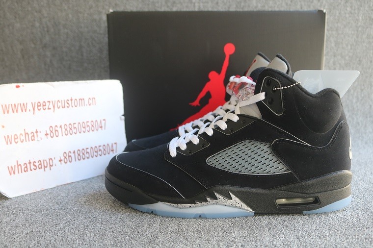Authentic Air Jordan 5 “Black Metallic Reimagined” 2025