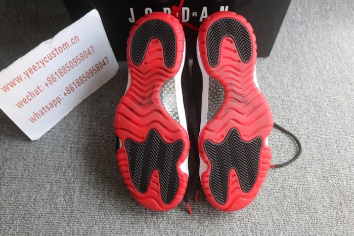 Authentic Air Jordan 11 Retro Bred Velvet 