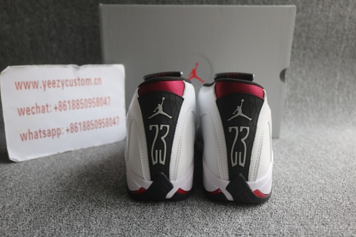 Authentic Air Jordan 14 Black Toe 2024 