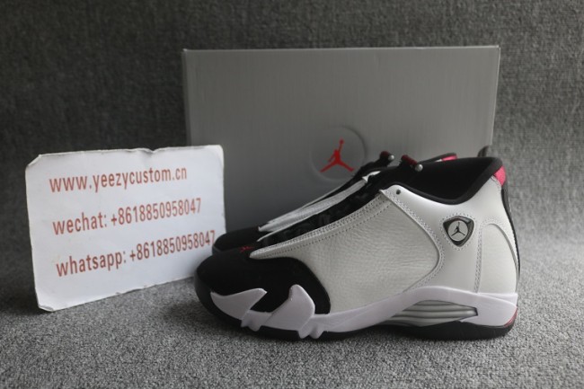 Authentic Air Jordan 14 Black Toe 2024 