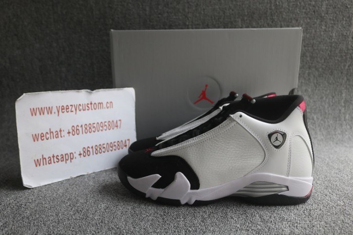 Authentic Air Jordan 14 Black Toe 2024 