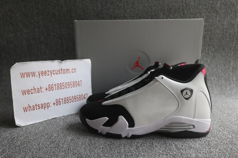 Authentic Air Jordan 14 Black Toe 2024 