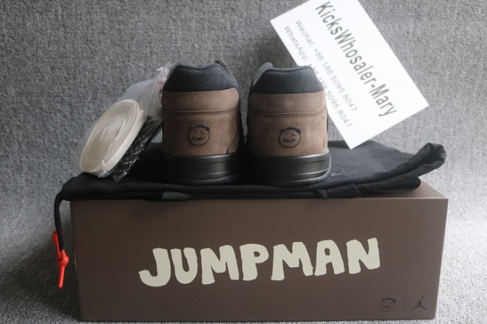 Authentic Jordan Jumpman Jack TR Travis Scott Dark Mocha