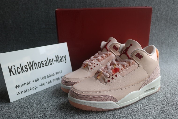 Authentic Air Jordan 3 “Treat Yourself” (Valentine's Day)