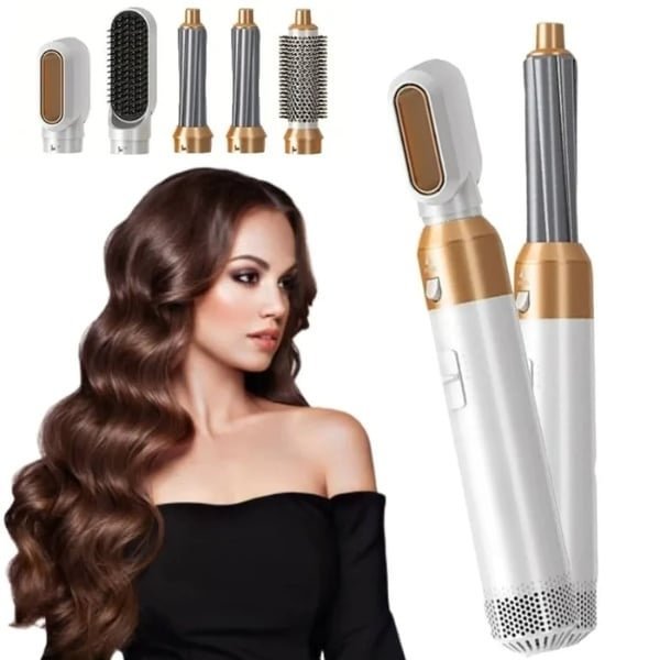 Hot Sale 5 in 1 Hot Air Comb Hair Dryer