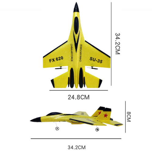 Remote control aircraft MiG 320 land-air amphibious fighter foam glider fixed-wing model aircraft for a limited time at 50% off! Free delivery!