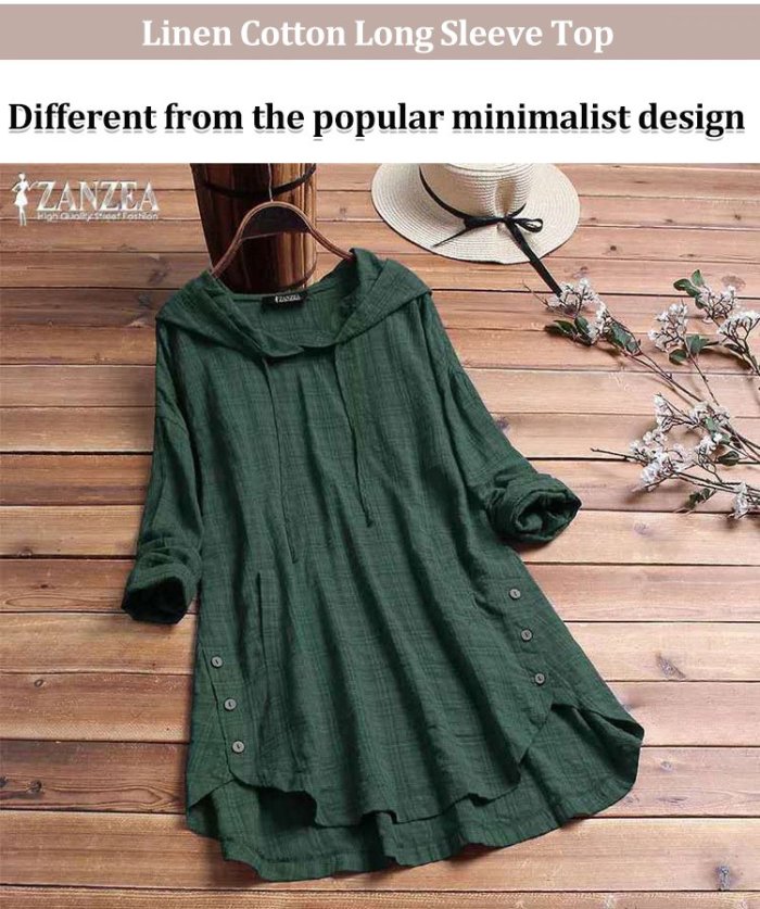 🎉Plaid cotton and linen button gown✨Loose and large size💙people with a weight of 40-100kg can wear it! Cover the flesh and look thin🍀soft and comfortable, breathable and sweat-absorbent, fashionable and beautiful!