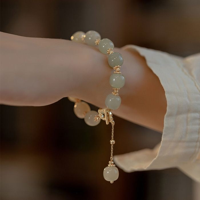 ✨High Quality 🍀HETIAN JADE ELEGANT TEMPERAMENT BRACELET
