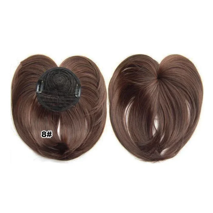 🎉Last day discount-(50%Off)✨Silky clip-on hair topper