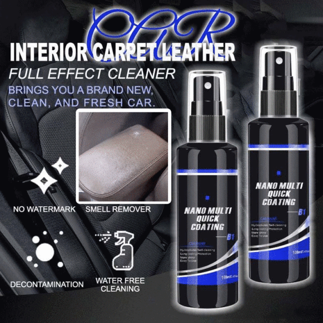 Car Interior Carpet Leather Full Effect Cleaner