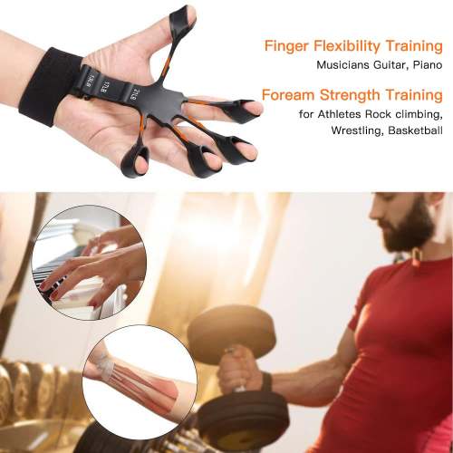 🔥6 Resistant Level Finger Exerciser