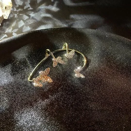 🎉Last day discount-(50%Off)🔥Zircon Butterfly Earrings🔥
