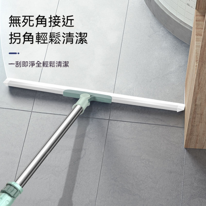Copy 魔術掃把掃地 硅膠地刮 地板清理掃帚 浴室衛生間玻璃 刮水掃頭發神器