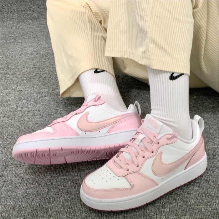 Nike court borough 2 Pink low-top sneakers