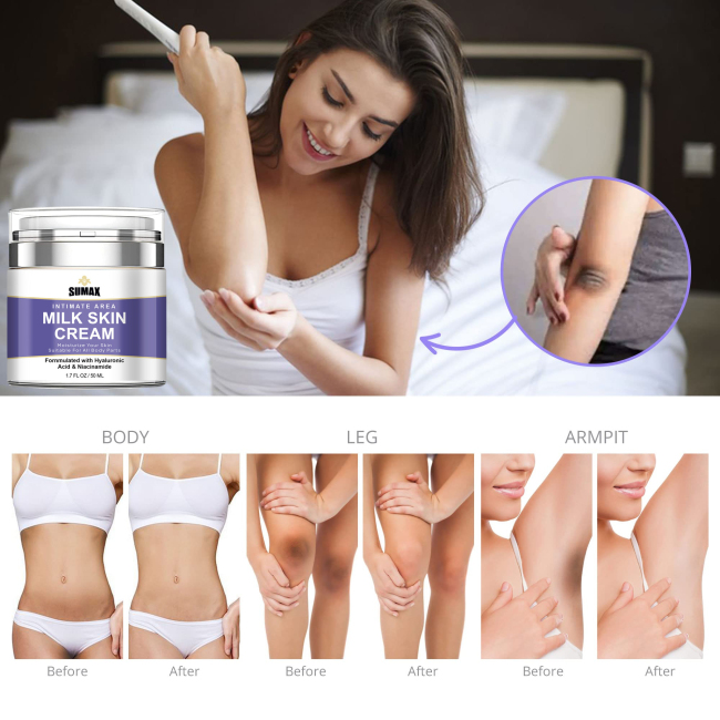 SUMAX Intimate Area Dark Spot Corrector-Underarm Cream for Armpit, Knees, Elbows, inner Thigh, Private Parts- Intimate Skin Cream