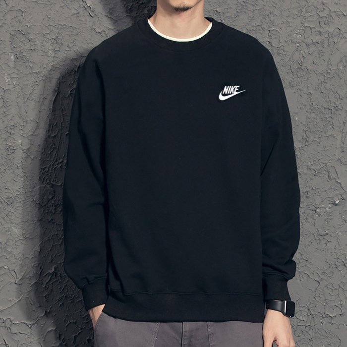 NIKE Official New Autumn Round Neck Sweatshirt