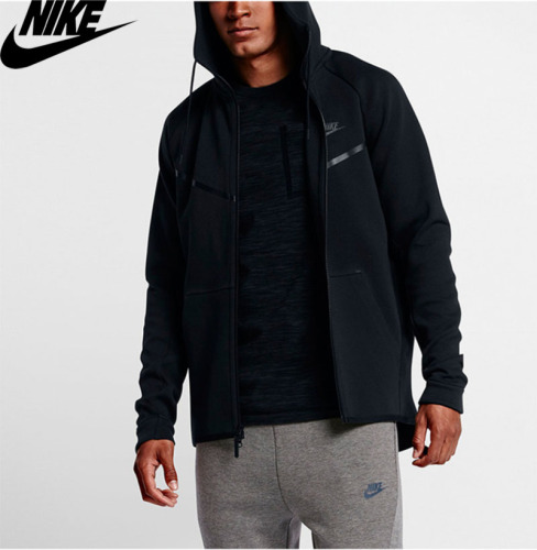 Nike Spring Men's Casual Sportswear Knitted Hooded Jacket