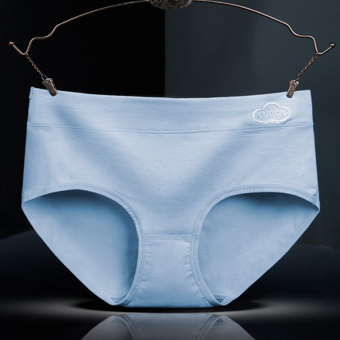 【現役女医監修】オーガニックのカラフルコットンショーツが登場！純綿フィット深底女性のハイウエストショーツ股部綿 100% 暖かい黒快適