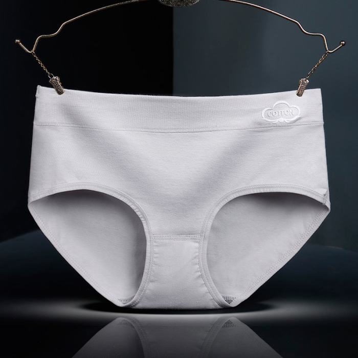 【現役女医監修】オーガニックのカラフルコットンショーツが登場！純綿フィット深底女性のハイウエストショーツ股部綿 100% 暖かい黒快適