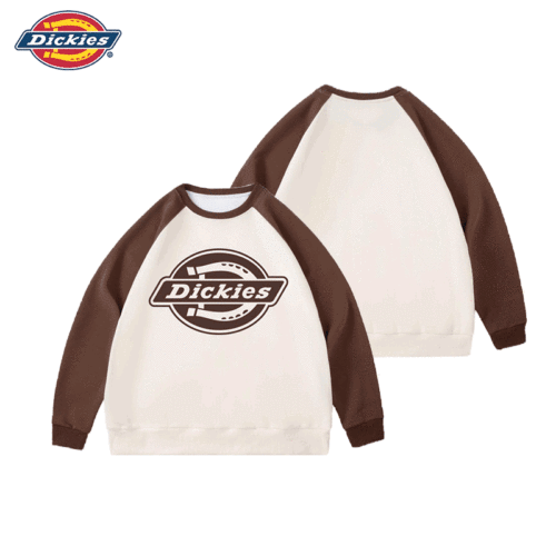 【Dickies】New spring and autumn round neck sweatshirt