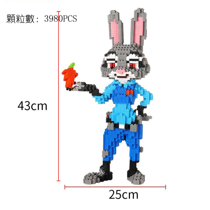 樂天市場暢銷 顆粒益智拼裝串聯積木玩具