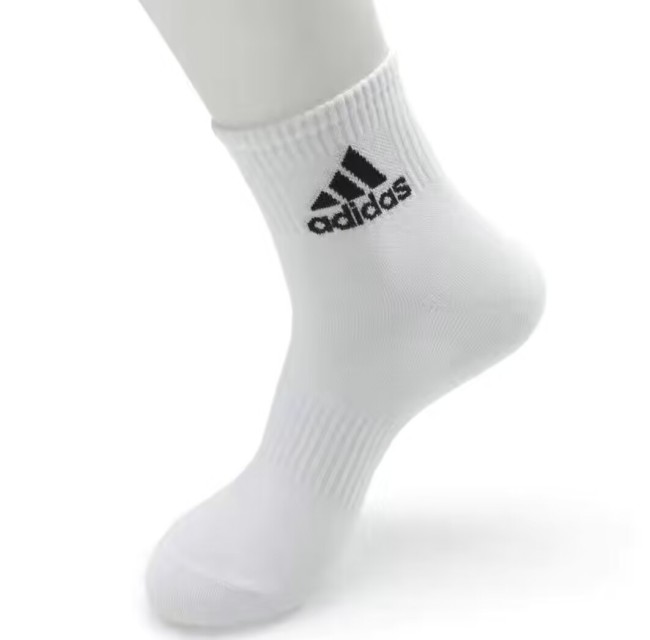 【Free gift】Adidas Mid-calf socks Black and white optional