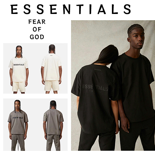 【消費税を免除する】正規品 FEAR OF GOD ESSENTIALS fog essentials エッセンシャルズ Tシャツ クルーネック Tシャツ 夏 半袖 メンズ レディース ユニセックス