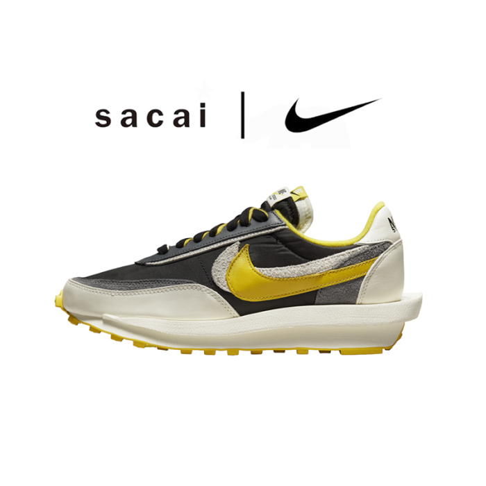 NIKE X SACAI X UNDERCOVER LDWAFFLE “Night Maroon and Team Royal ”