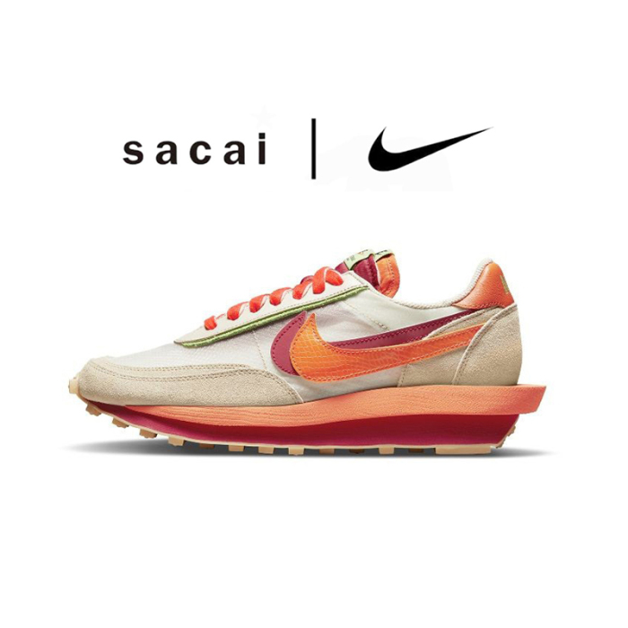 NIKE X SACAI X UNDERCOVER LDWAFFLE “Night Maroon and Team Royal ”