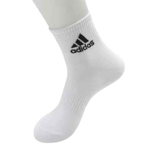 【Free gift】Adidas Mid-calf socks Black and white optional