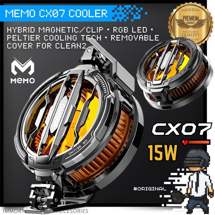 CX07 Phone Magnetic Radiator Cooling Fan