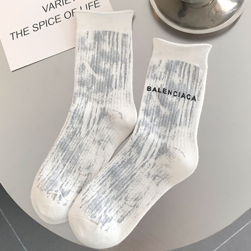 Balenciaga Paint Splatter Design Socks