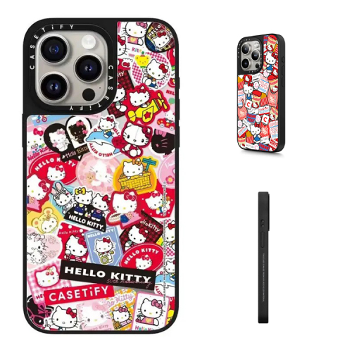 【Hello Kitty 50 週年紀念】CASETiFY Hello Kitty 聯名防撞保護殼 MagSafe 相容防震保護 多色