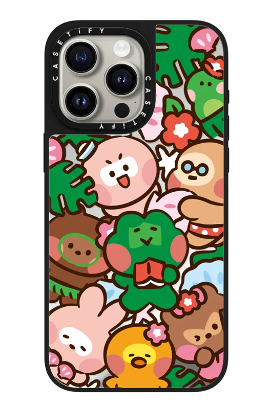LINE FRIENDS minini x CASETiFY joint for iPhone15/14 Pro/Max mobile phone case