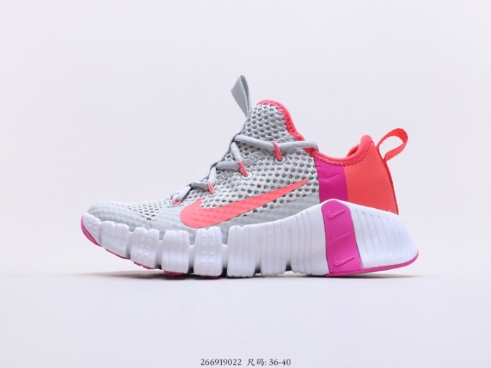 Nike WMNS Nike Free Metcon 3 Men's and Women's Ivory White Red Comprehensive Training Fitness Shoe