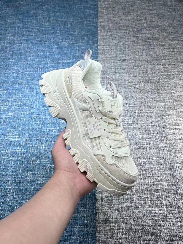 FILA Fiera New Mesh Thick Sole Elevated Casual Sneakers