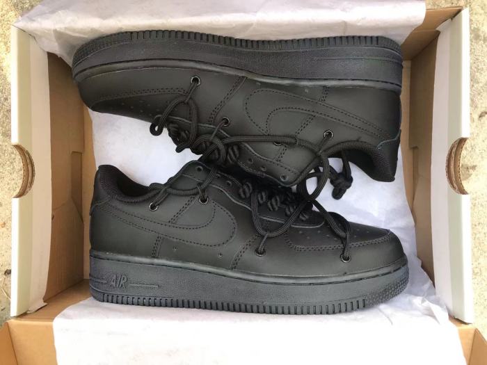 Nike Air Force Black Hemp Rope (-102) Men's and Women's Sizes 36-45