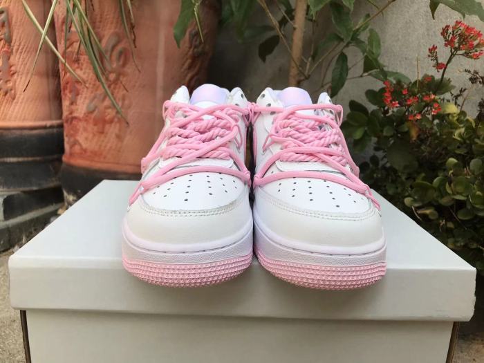 Nike Air Force White Powder Hemp Rope (-107) Women's Sizes 36-40